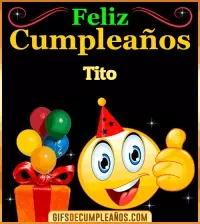GIF Gif de Feliz Cumpleaños Tito